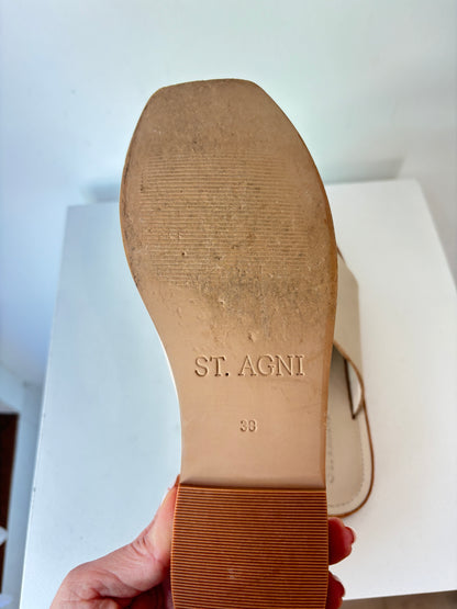 St Agni 'Tokyo Slide' Sandals ~ size 38