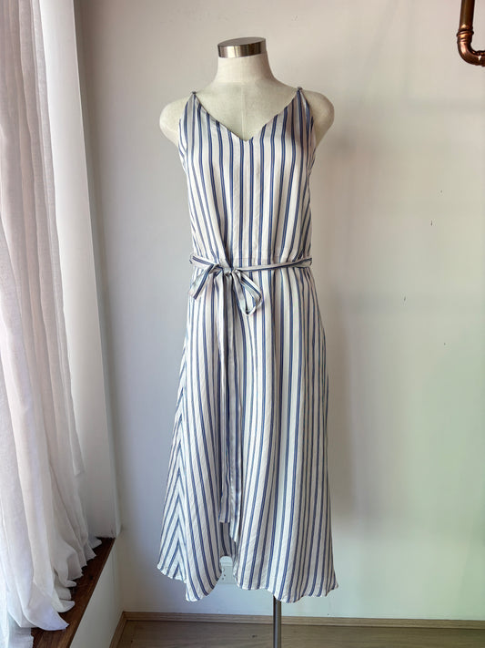 Scanlan Theodore  stripe midi dress ~ size 10