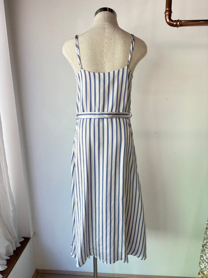 Scanlan Theodore  stripe midi dress ~ size 10