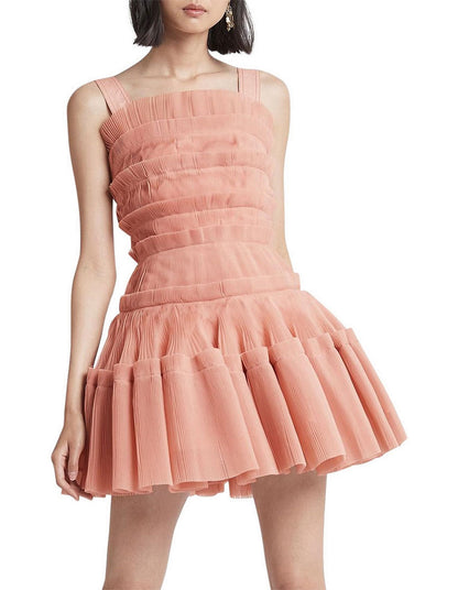 Aje 'Jacinto' frill mini dress ~ size 8